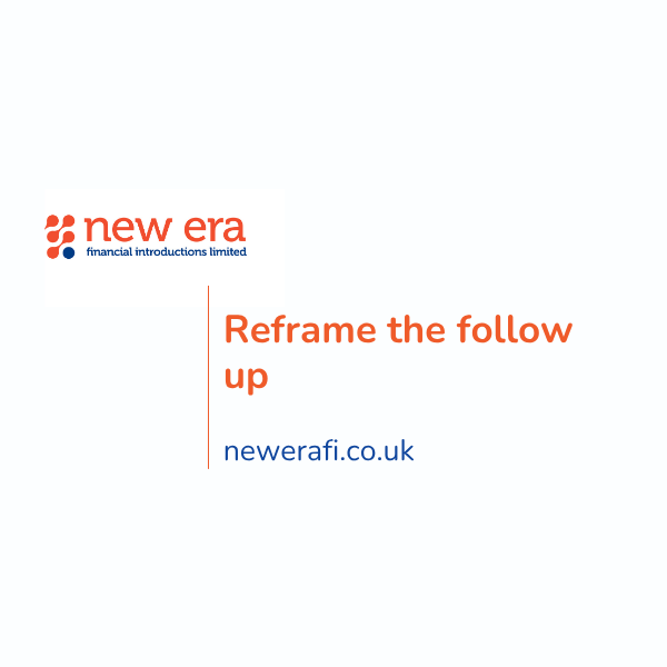 reframe the follow up